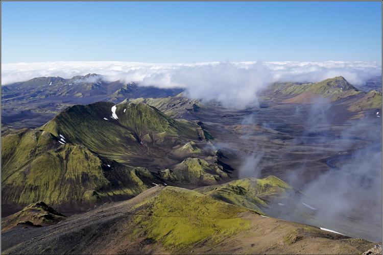 Island Berge Natur Foto