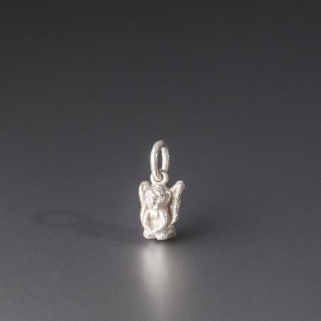 Engel Schutzengel Silber Anhänger, Taufgeschenk, Geschenk Kommunion, online shop, personalisierter Schmuck, Handgefertigt, Goldschmiede  