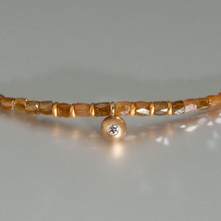 Schöne Diamanthalskette für Damen, Eleganter Halsschmuck aus Diamanten, Ausgefallne Ketten online kaufen, Unikatschmuck vom Goldschmied, handgemachter Schmuck aus dem Allgäu