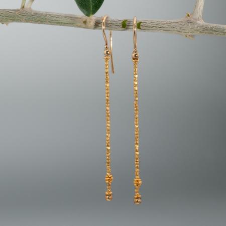 moderne Ohrringe aus Gold, modernes Schmuckdesign aus Deutschland, elegante Ohrringe für Frauen, 900 Gold, Schmuckgeschenke online kaufen