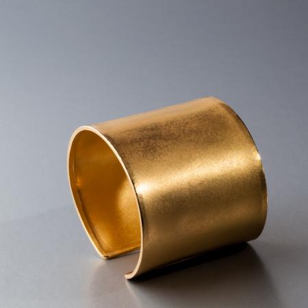 Armreif Goldarmreif breiter Armschmuck 