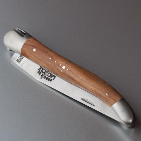 Taschenmesser Holzgriff aus Wacholder