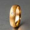 individuelle Trauringe-handgemachte Eheringe-Goldring