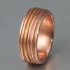 Rotgold Ring Rosésold Gold Goldring Bicolor