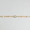 Besonderer Schmuck, Handgefertigte Goldkette, moderner Brautschmuck, Hochzeitsschmuck aus Gold, hochwertiger Brautschmuck