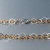 Collier Silber platiert vergoldet