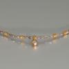 Zarte Halskette für Damen,  graue Diamanten als Kette, Solitär Anhänger mit Brillant, feine Halsketten elegant, besonderer Schmuck vom Goldschmied online kaufen