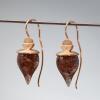 Ohrschmuck Ohrstecker Ohrring Roségold Rutilquarz
